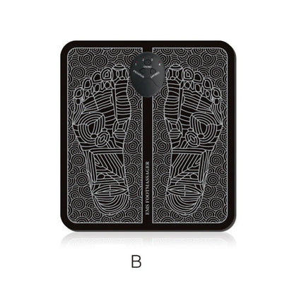 EMS Foot Massager Mat with adjustable modes and USB charging