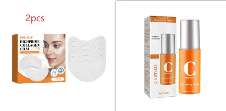 Collagen water-soluble facial mask with hyaluronic acid for 15-20 minute hydrating treatments