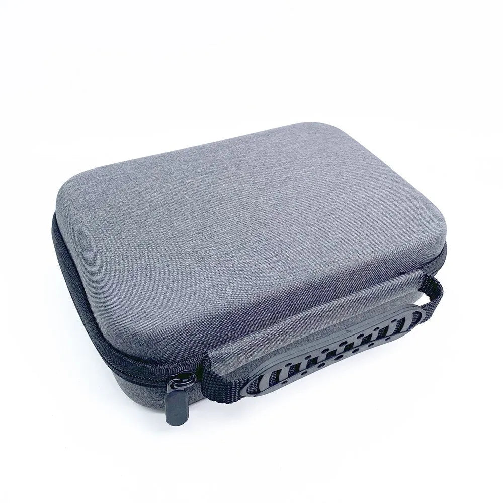 Gray cloth storage bag for intelligent mobile PTZ stabiliser and accessories