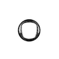 Real dry carbon fibre steering wheel decorative sticker in black and red colour options