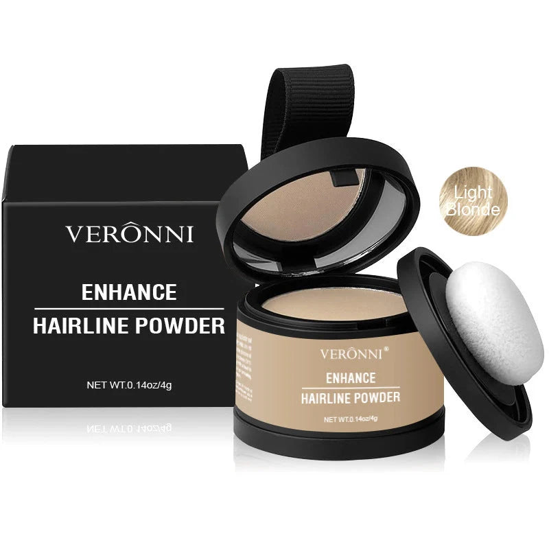 14 Colour Hair Line Powder for instant waterproof coverage of sparse or white hair