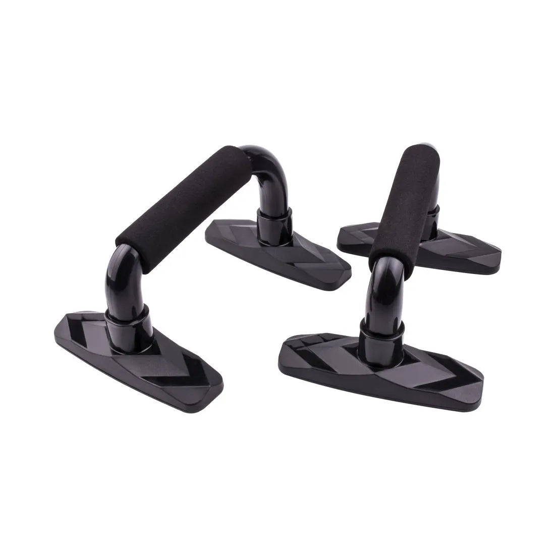 I-shaped push up bars for chest and arm strength training with PP sponge construction