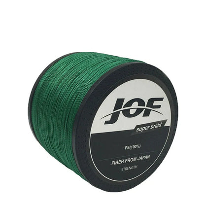 Dali Horse Eight Series grey PE braided fishing line on spool with length options