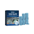 Box of 30 car interior oil-removing film cleaning effervescent tablets.