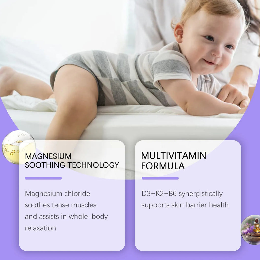 4 in 1 magnesium cream for kids in 114g jar with vitamin D3 K2 B6 and lavender oil