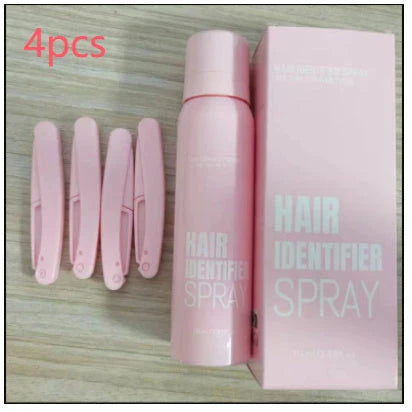 Hair Identifier Spray Set for precise face shaving and skin hydration, 100ml