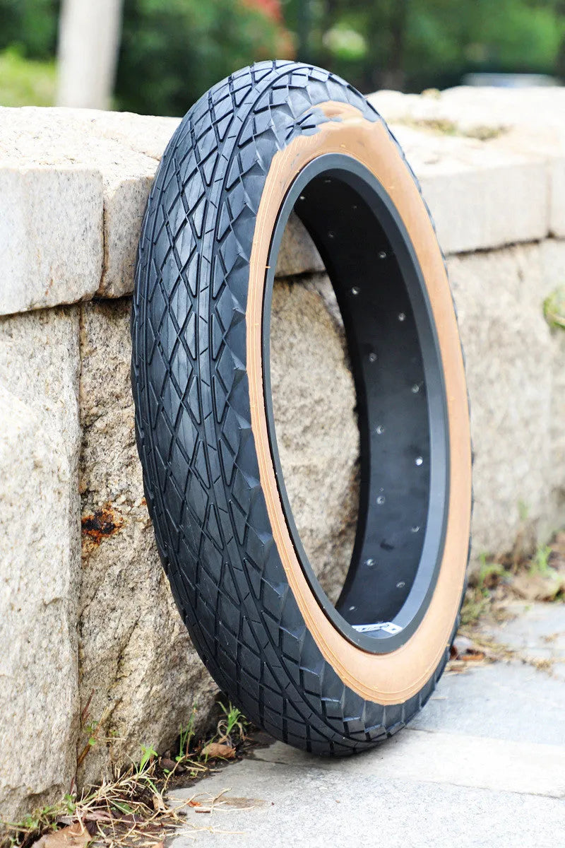 20x4.0 brown rubber tyre for snowmobile and electric beach car replacement