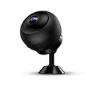 White or black 1080p wireless WiFi surveillance camera with ABS housing and a 3.6mm lens.