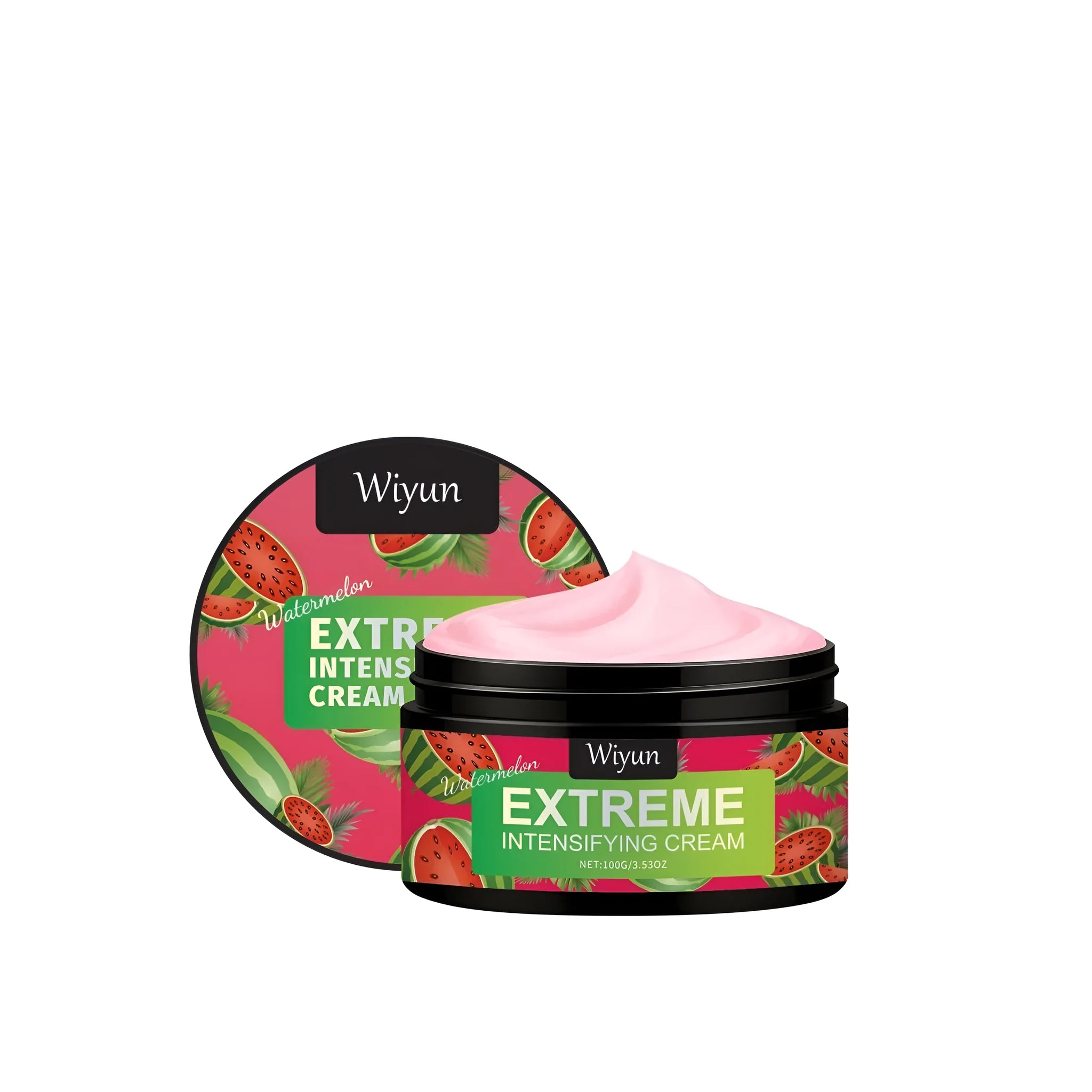 100g jar of caramel-coloured watermelon extreme intensifying cream gel
