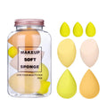 Drift Bottle Boxed Beauty Egg 7 cans powder free water soft hydrophilic non latex makeup sponge in four colours