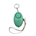 Personal safety alarm with LED light in multiple colour options
