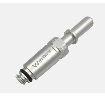 Silver metal transmission refuelling joint for manual gearbox fluid maintenance weighing 500g
