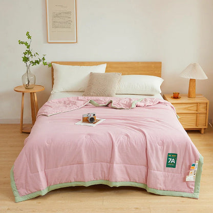 Antibacterial Raw Cotton Summer Cool Quilt in various sizes and colours