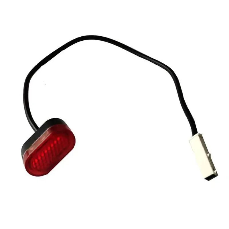 Red ABS PC plastic rear fender lampshade tail light cover for Xiaomi M365 electric scooter with cable