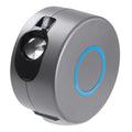 Grey starry sky projection lamp with laser and LED lighting for indoor events