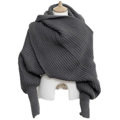 Cozy cashmere scarf sweater in a variety of colors, providing warmth and style for women