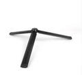 Black aluminium mobile phone tripod stabiliser for iPhone
