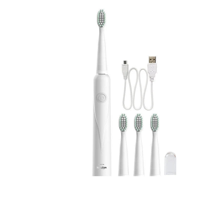 Sonic electric toothbrush with USB charging in multiple colours