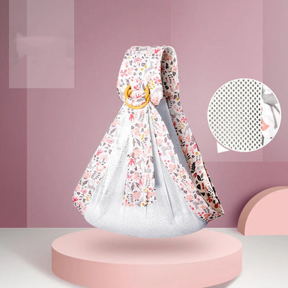 100% cotton baby carrier sling in various colors for secure, hands-free baby carrying