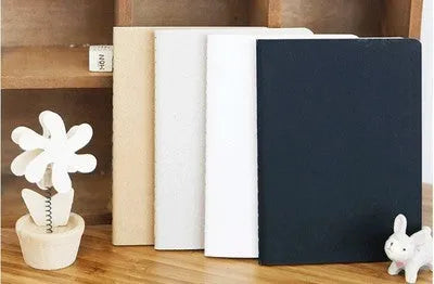 Retro graffiti sketchbook with plain blank pages in black cover, showing 102x142mm size and binding car line construction