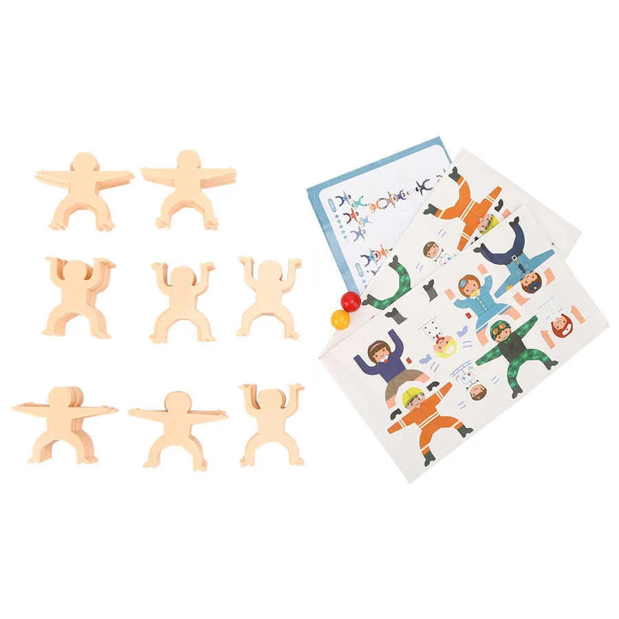 Stacked high block toys for children, made from durable ABS plastic