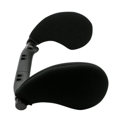 Ergonomic car rear headrest for neck support in various colors