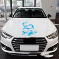 Large dragon car body sticker measuring 50 by 36 centimetres for vehicle modification