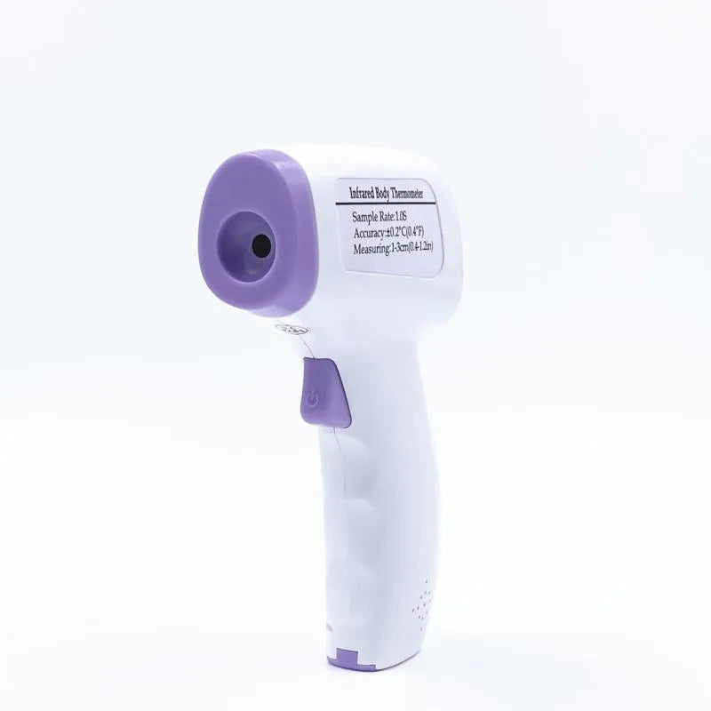 White digital non-contact thermometer for infrared temperature measurement