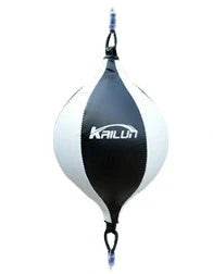 Adult Professional Boxing Speed Ball for Punching Speed Training: 180cm Total Length with 40cm Ball and 20cm Diameter, Includes Inflator and 3 Elastic Ropes
