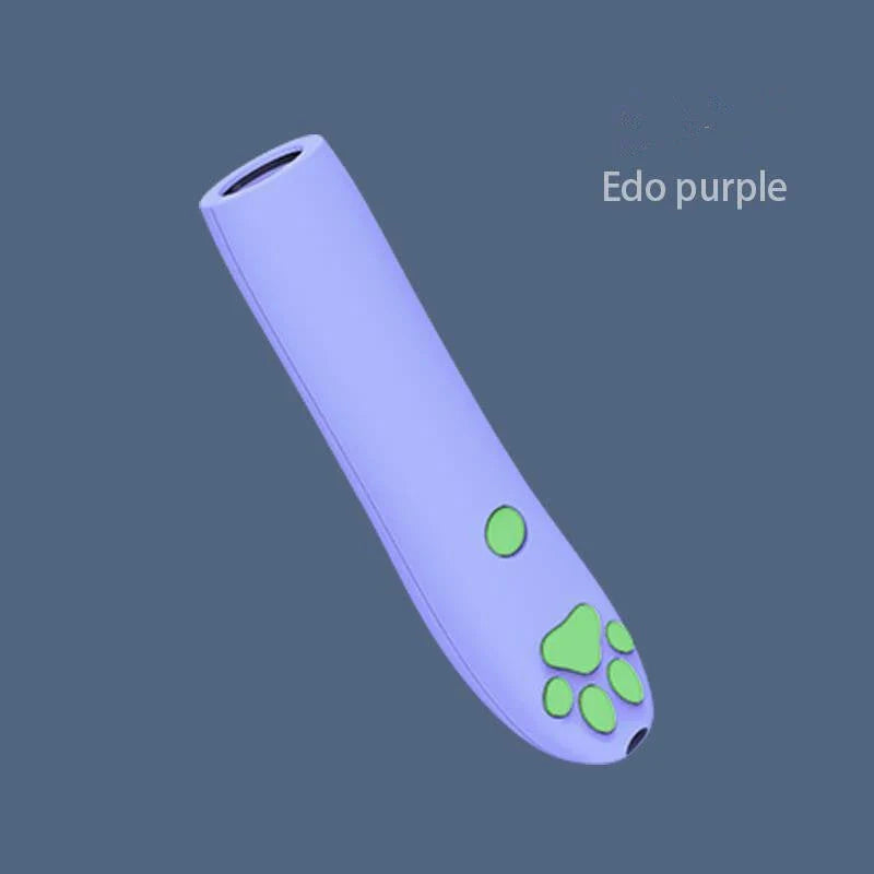 Remote control LED laser cat stick toy in vibrant colours for pet entertainment