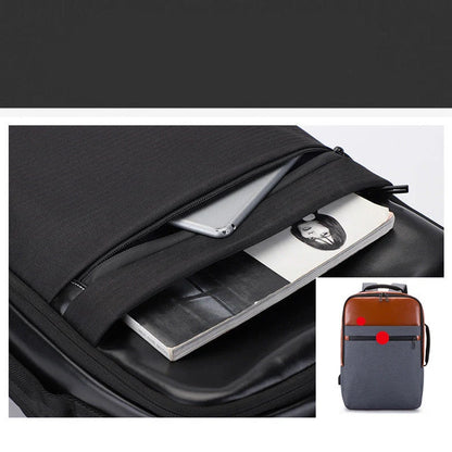 Multi-functional leisure computer bag with large capacity and built-in charging