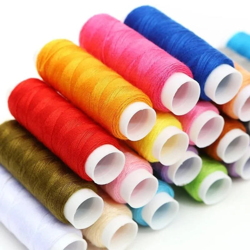 Compact black sewing kit with 98-piece accessory set for home tailoring and creative projects