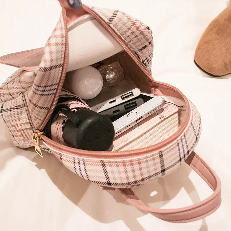 PU one shoulder diagonal phone bag in five colour options: black, blue, brown, pink, red.