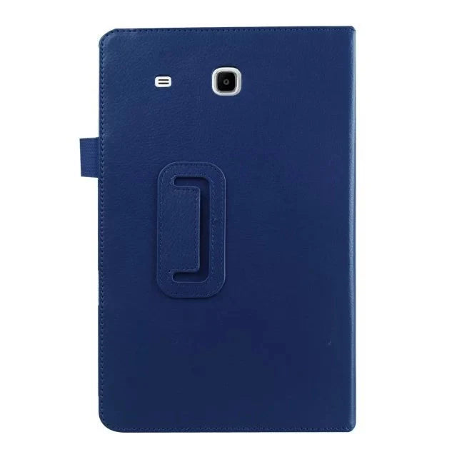 Samsung T560 flat leather protective case in various colours with foldable design