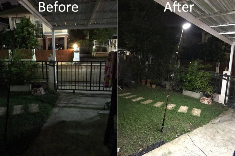 LED Fishing Rod Light with remote control for night fishing