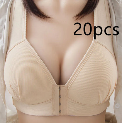 Adjustable backless bra for small breasts in various colours