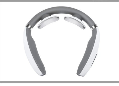 USB rechargeable cervical massage pillow with six TCM techniques for neck relief