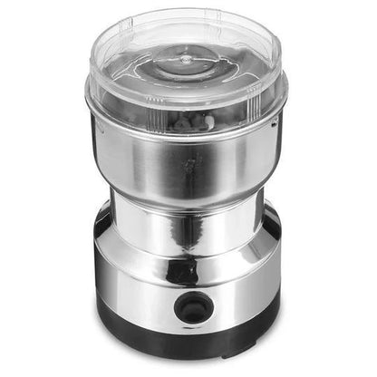 Morning Seven Coffee Grinder in stainless steel with high-speed motor