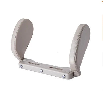 Ergonomic car rear headrest for neck support in various colors