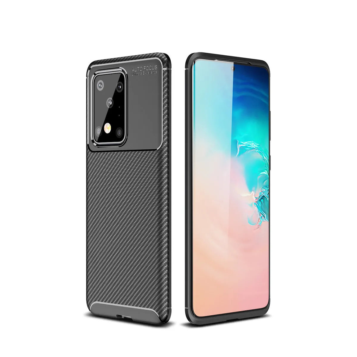 Beetle TPU mobile phone case in solid colour for Samsung Galaxy smartphones