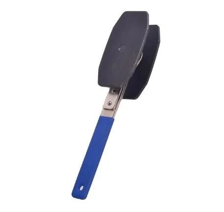 Stainless steel brake caliper press tool with ratchet mechanism for easy piston retraction