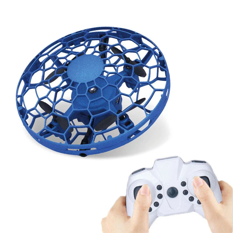 Intelligent Infrared Sensing Mini Drone - Sleek UFO-inspired design, automatic obstacle avoidance, and intuitive hand gesture controls for an exhilarating flying experience.