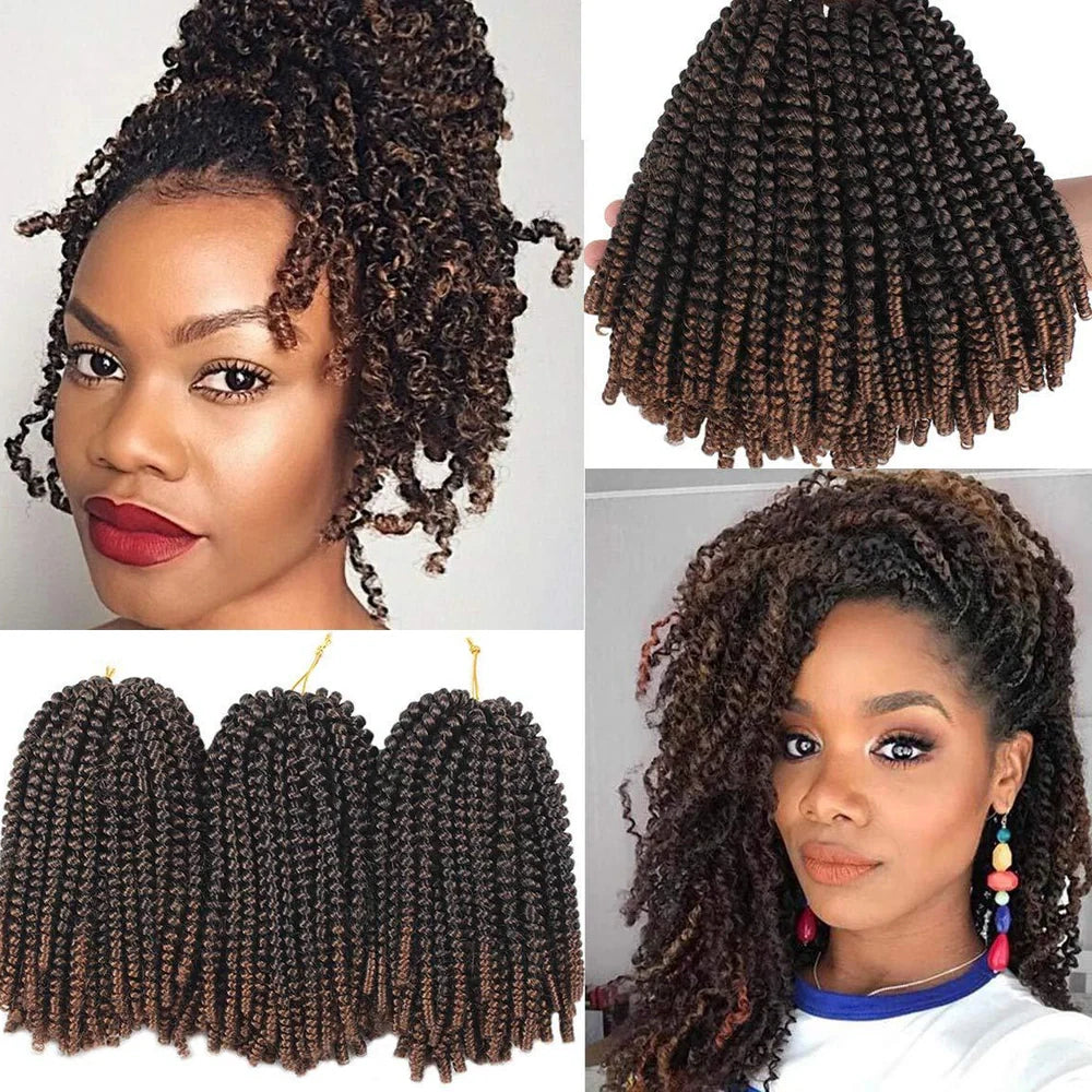 110g chemical fibre hair extensions showing 20.32cm length and colour options