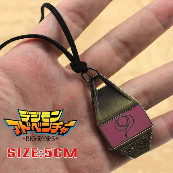 Adjustable magnetic pendant necklace with durable nylon rope and sleek metal pendant