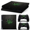 PS4 game console protective film showing thin 0.001mm PVC construction with style options