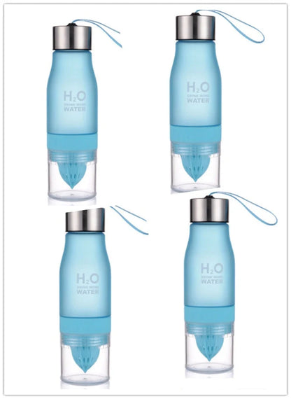 Frosted Plastic Lemon Cup in various colours, BPA-free, 650ml capacity