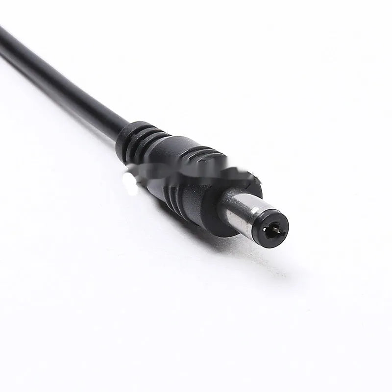 USB male to DC5521 male power conversion wire 100cm with 5.5x2.1mm plug