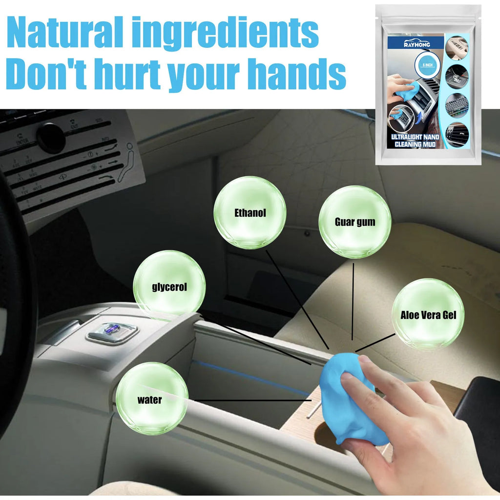 20g car cleaning mud putty for dust removal from interior gaps and keyboards
