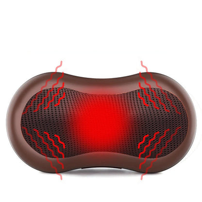 Massager Pillow with multiple head options for customised muscle relief