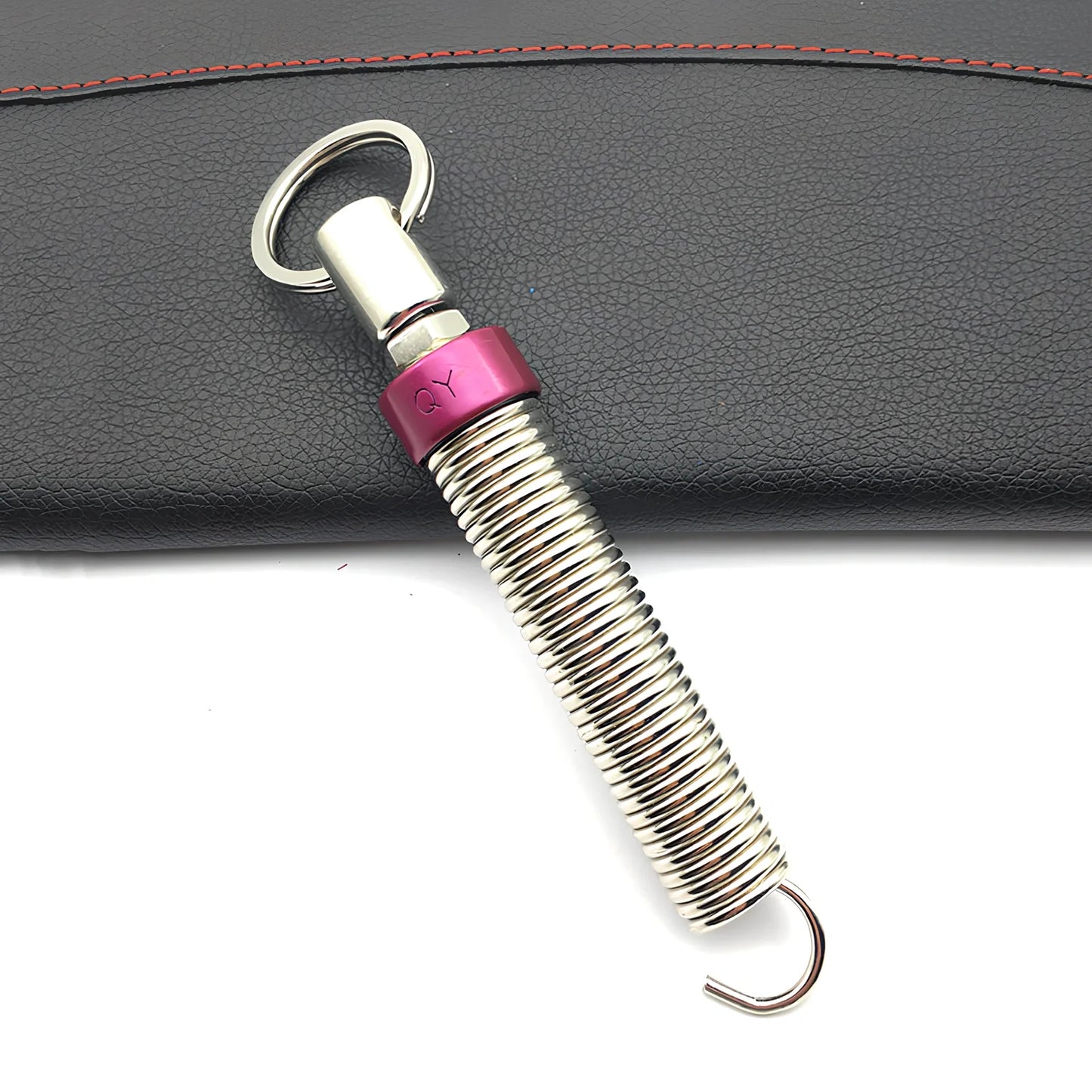 Red or blue 130g alloy car trunk lift spring, 25cm extended for 5kg boot ejection
